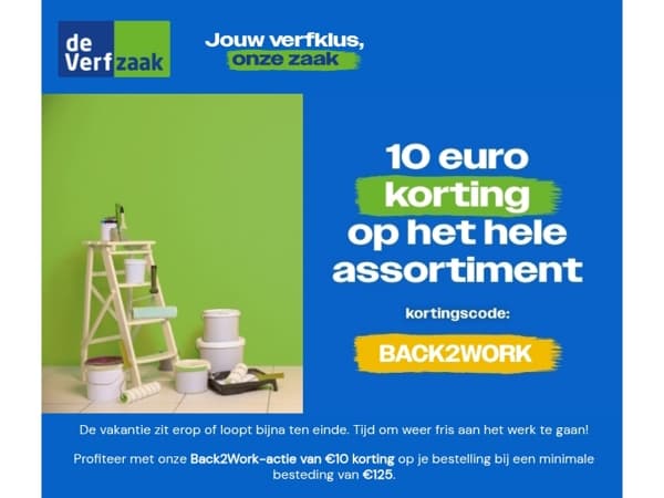 Nu €10,- extra korting! 💰️