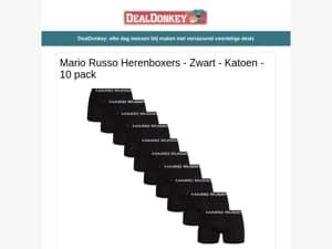 Mario Russo Herenboxers - Thermoshirt - Handschoenen - Lantaarn - Veldbed - Vakkenkasten