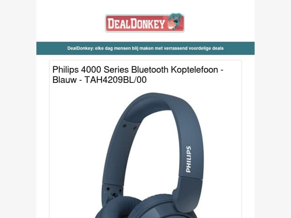 Philips 4000 Series Bluetooth Koptelefoon - Wasmand - Inbindmachine - Stofzuiger