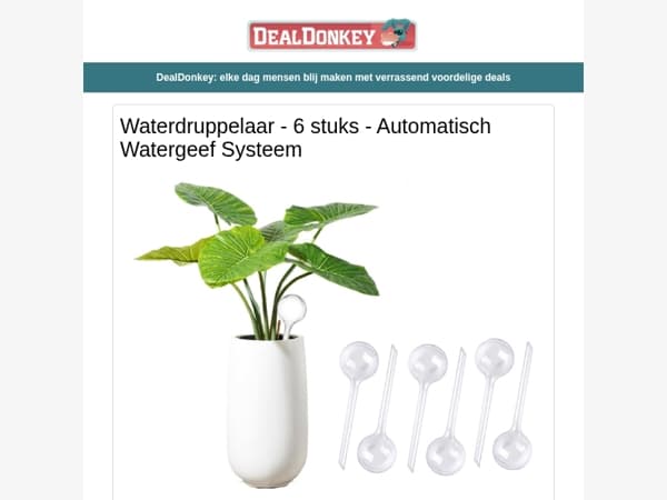 6 Waterdruppelaars - Alpina Frituurpan - Hogedrukreiniger - WD-40 - Boodschappentrolley