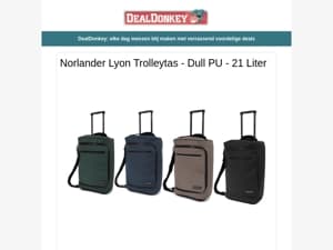 Norlander Trolleytas - Vaatwastabletten - Vijverstofzuiger - Ab Trainer - Betonschaar