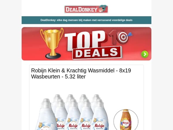 🏆De 10 populairste Deals van dit moment🏆