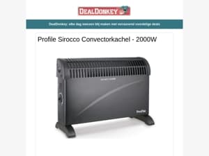 Profile Convectorkachel - Reistas - Garderobekast - Kalkreiniger - Tuinverlichting - Koffiezetapparaat
