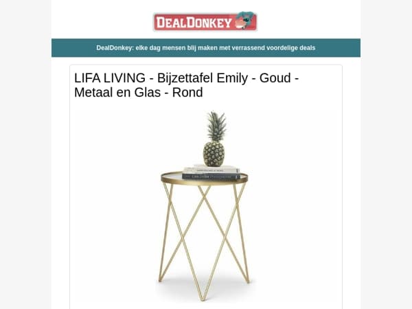 Lifa Living Bijzettafel - Gashouder - Wandrek - Blooboost terrasverwarmer - Stroomhaspel