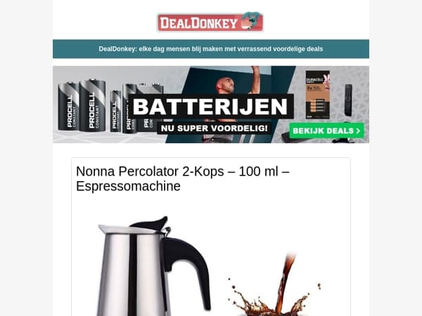 We hebben nieuwe deals voor je!