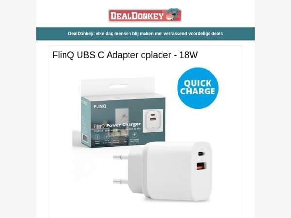 FlinQ UBS C Adapter - 8-pack Ariel vlekverwijderaar - Opvouwbaar Veldbed - Dunlop Fietspomp - Gusta Fruitmand