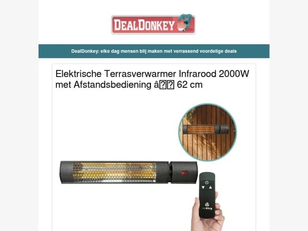 Elektrische Terrasverwarmer - Ariel waspoeder - Pokon Orchidee Voedingsstaafjes - Video-Deurbel