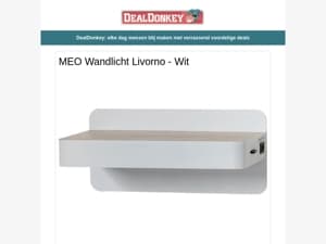 MEO Wandlicht Livorno - Voetenwarmer - Opbergrek - Markeerstiften - Keramische Kachel