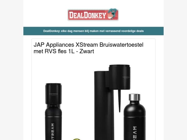 JAP Appliances XStream Bruiswatertoestel - Hondentunnel - Ariel Pods - Opbouwbare Tafel - Muziekstandaard