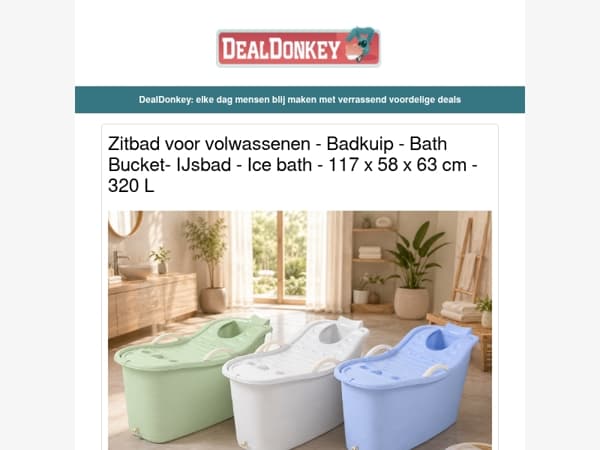 Zitbad voor volwassenen - Wandpaneel - Brainz Wake Up Light - Nexxt Waterbezem 7 m - Luchtcompressor