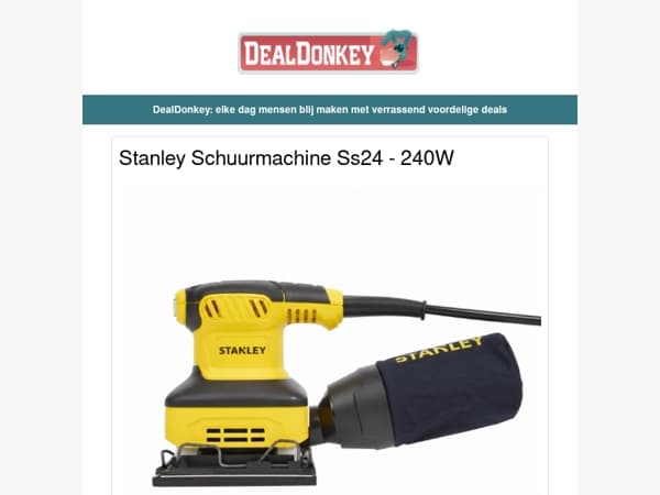Stanley Schuurmachine - LCD Teken Tablet - Norlander Koelbox 24L - Norlander 2-in-1 Reis Kussen