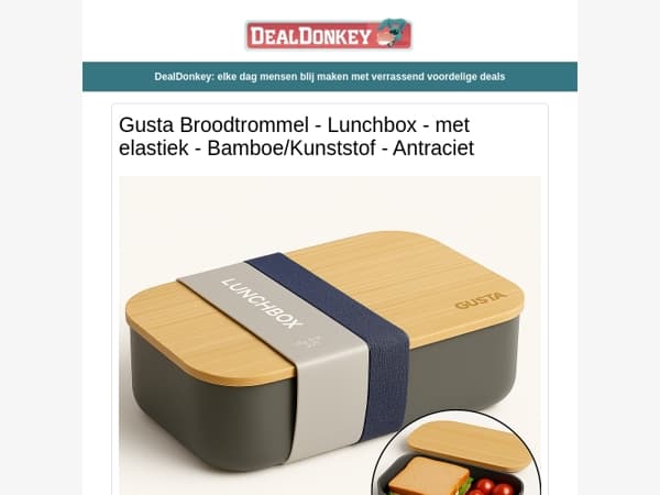 Gusta Broodtrommel - Tuinslang - Percolator - Papiersnijmachine - Bijl - Bewateringsset