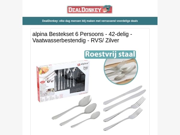 Alpina Bestekset - Fietsmand - Campingstoel - Onkruidbrander - Fruitschaal - Aircooler