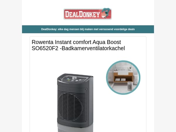 Badkamerheater - Karaoke Set - Fitnessbank - Opbergrek - Zaklamp