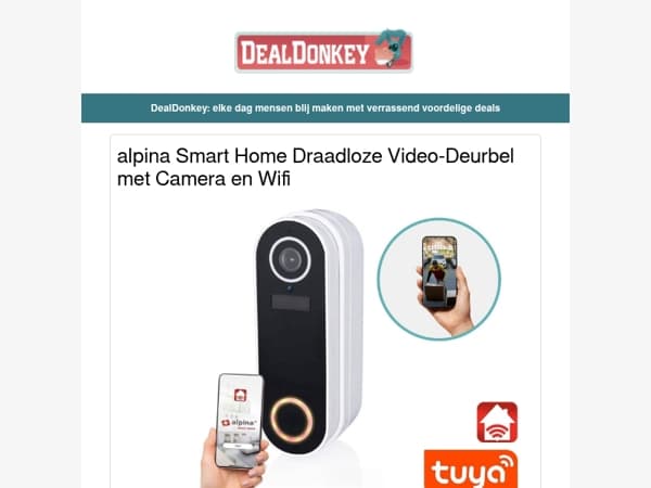Draadloze Video Deurbel - Philips TV Beugel - Elektrische Tandenborstel - Solar wandlamp buiten