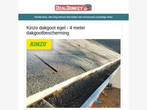 Kinzo Dakgootegel - Zaklamp - Pizzaschep - Heater - Lunchbox - Opblaasbaar Ijsbad