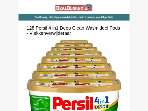 128 Persil Wasmiddel Pods - Houtklover - IP binnencamera - Druppellader - Huisdierencamera - Dubbelwandige Glazen