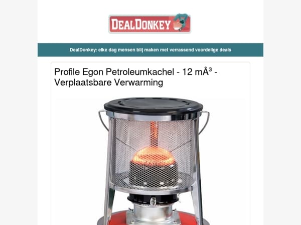Petroleumkachel - Boekenstandaard - Kledinghangers - UV Zaklamp - Afdruiprek