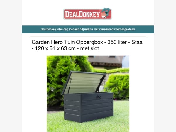 Garden Hero Tuin Opbergbox - Houten Terrastegels - Vijverafdekking - Busy Board