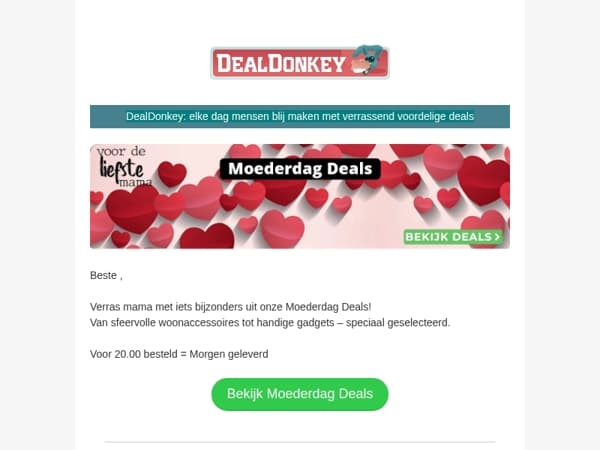 Beste , Vier Moederdag met Onweerstaanbare Aanbiedingen!