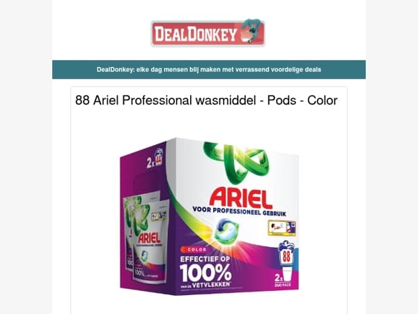 88 Ariel Professional wasmiddel - Ergonomisch Rugkussen - Maxxmee Accu-handstofzuiger - PLAYMOBIL