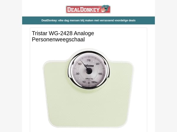 Analoge Personenweegschaal - Mobiele Airco - Kinderkoffer met step - Bolderkar - Paspop