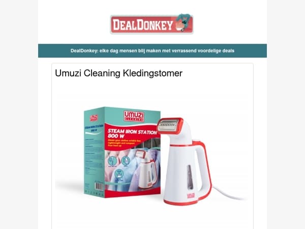 Umuzi Cleaning Kledingstomer - Cleanmaxx Spraymop - Verstelbare Aerobic Step - Solar Gecko wandlamp