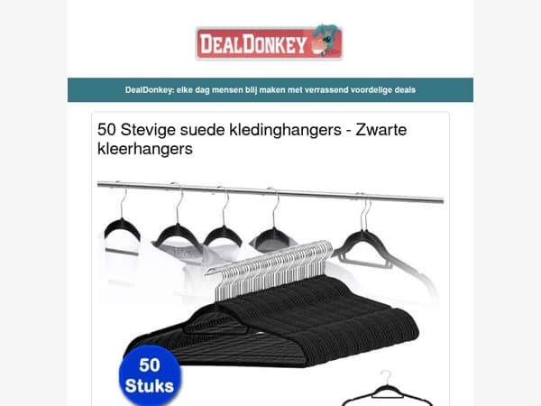 50 Kledinghangers - Afdruiprek - Terrasheater - Bruiswatertoestel