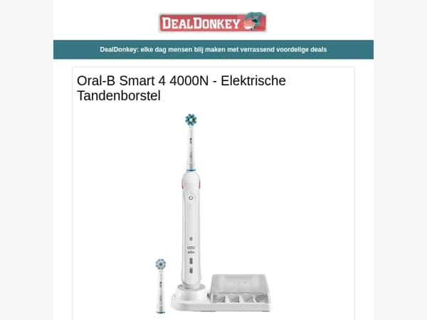Oral B Elektrische Tandenborstel - Fitnessbank - Vernevelaar - Multitool