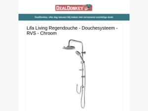 Lifa Living Douchesysteem - Telescopische Kruk - Dopsleutelset - Kruislijnlaser - Portemonnee