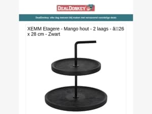 XEMM Etagere - Druppellader - Dweil - Boekenstandaard - Kamerscherm - Tuinhakselaar