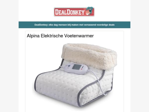 Alpina Voetenwarmer - Loopladder - Vogelklok - Soeppan - Rubberen Bezem