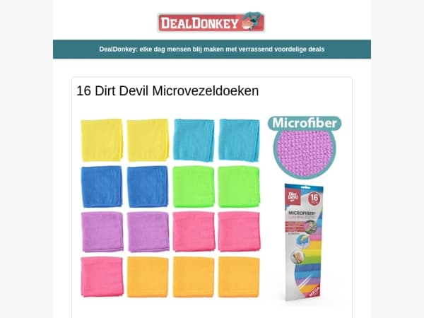 Bekijk snel 10 extra voordelige weekend deals