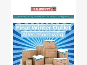 🥶Final Winter Outlet - Alles MOET WEG🥶