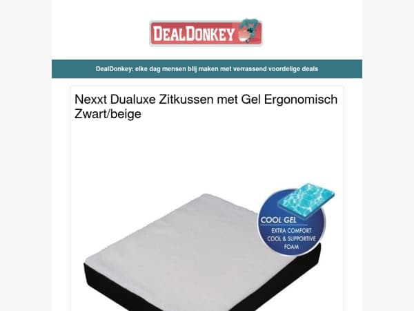 Ergonomisch Zitkussen - Fruitschaal - Pizzaschep - Hogedrukreiniger - Paspop