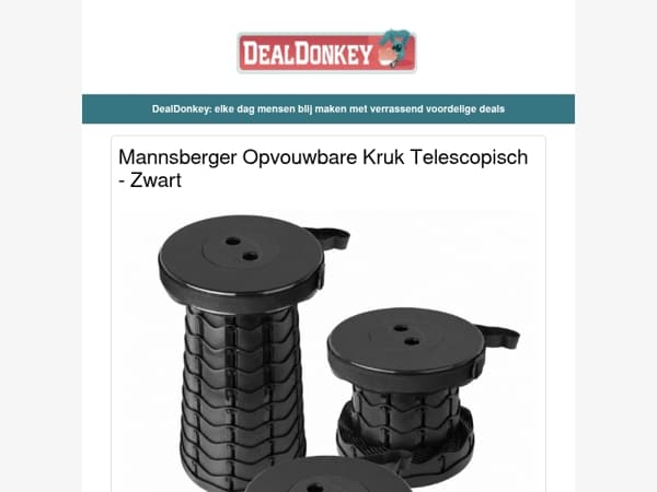 Opvouwbare Kruk - Boodschappenkrat - Koelbox - Stekkerdoos - Hamburgerpers