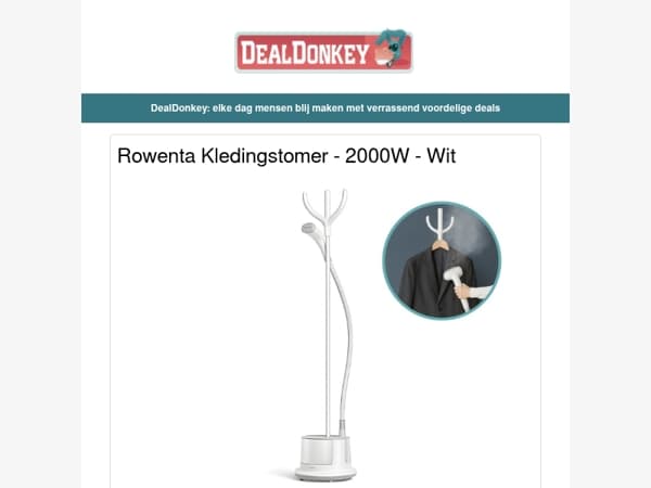 Rowenta Kledingstomer - Soeppan - Betonschaar - Serveertoren - Paspop