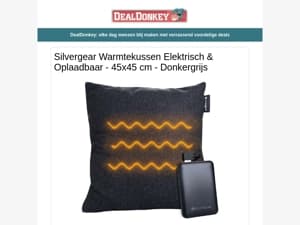 Silvergear Warmtekussen - Lamineer Apparaat - Babyweegschaal - Poederblusser - Portemonnee