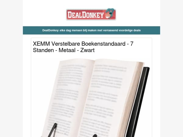 Verstelbare Boekenstandaard - Mini Brandblusser - Pokon Plantenvoeding - Stellingkast