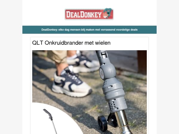 QLT Onkruidbrander - Nordfalk Boksbal voor Kinderen - Bruiswatertoestel - Dunlop Druppellader - XEMM Matcha Set