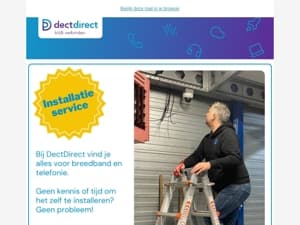 Installatieservice; nú geen voorrijkosten!