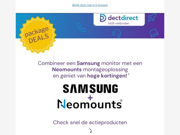 Exclusieve Package Deals; bundel en bespaar!