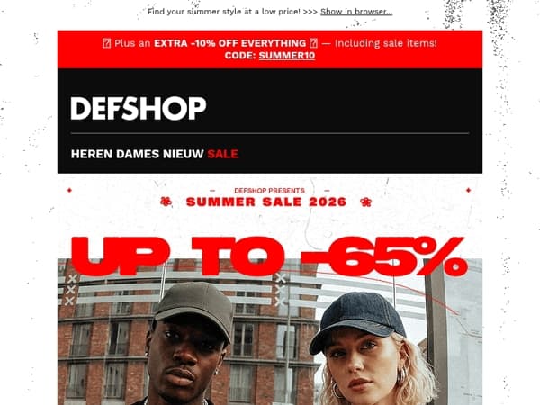 💥 SUMMER SALE 2026 - NOW ONLINE 💥