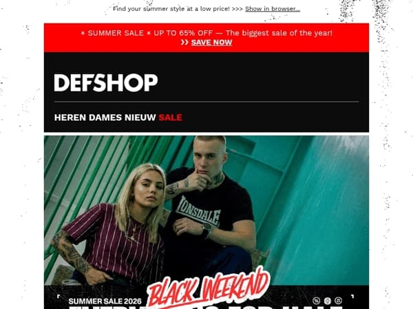 ❌ Everything Half Price ❌ BLACK WEEKEND