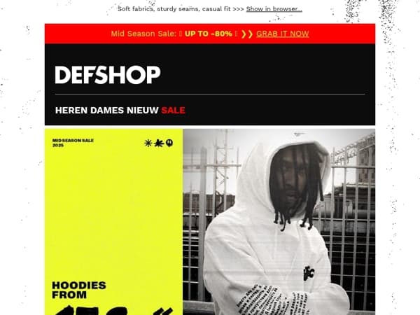 HOODIES FROM 15€ 🔥 Keep you warm without constricting you