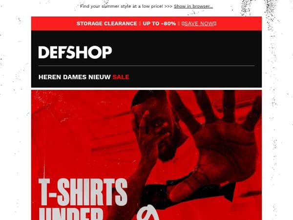 ALL T-SHIRTS UNDER 9.99€ 👕📢 ALERT - Basic, print, or oversized.