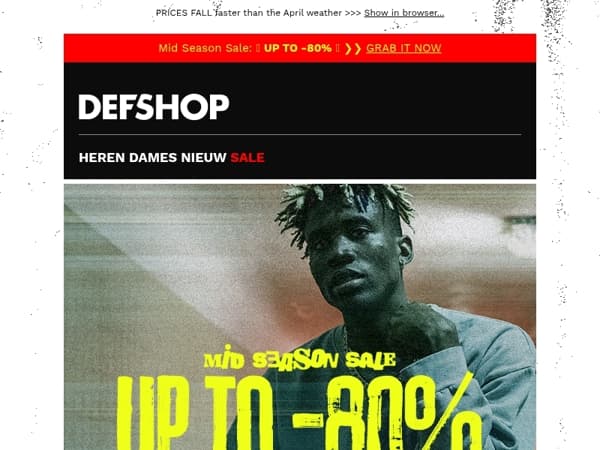 MID SEASON SALE 💥 New styles, huge discounts