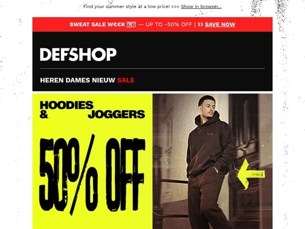 Hoodies & Joggers FOR HALF PRICE 💔 WHY PAY MORE?