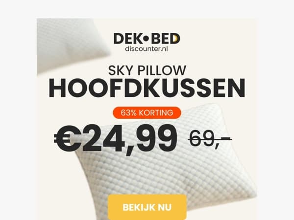 Waarom iedereen dít kussen koopt 😴