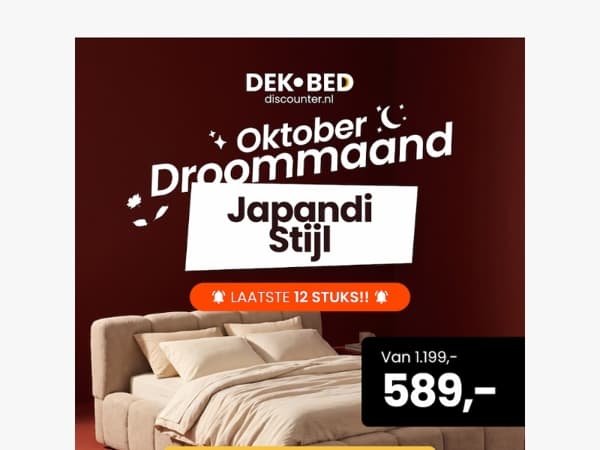 Ontdek de Japandi stijl boxsprings 🤍